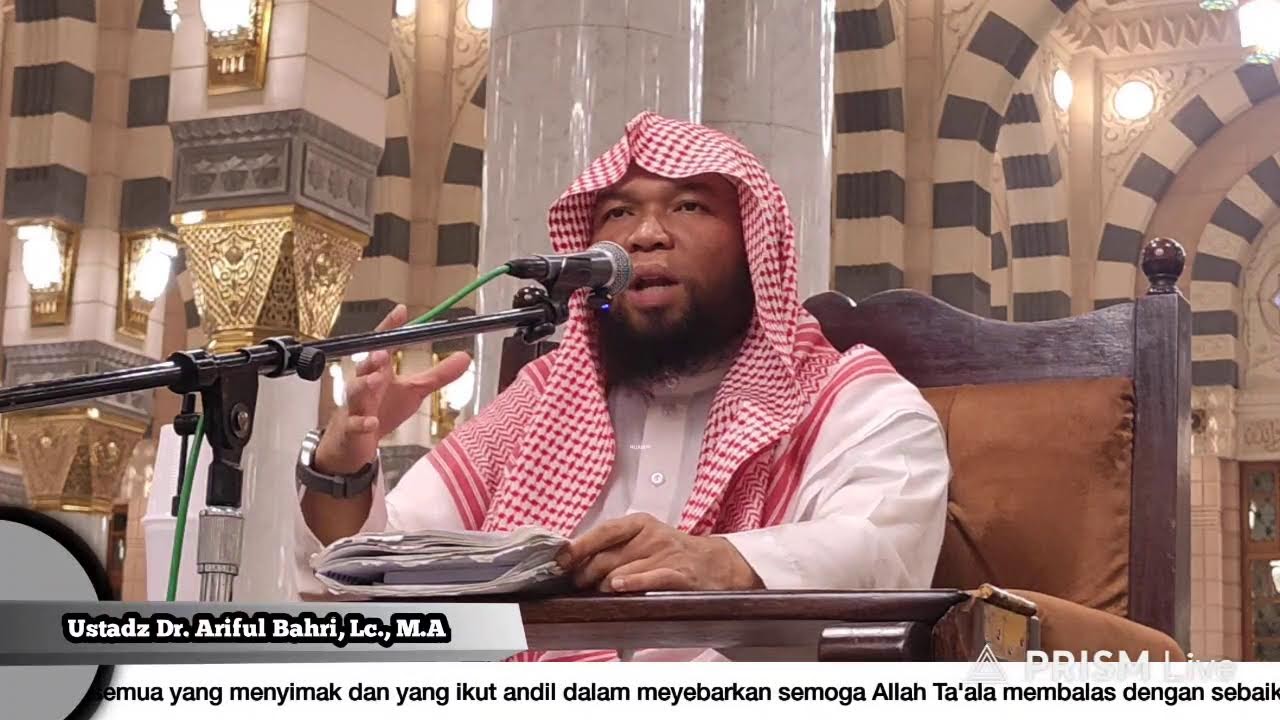 18-11-2025 || LIVE Kajian Rutin Pintu 19 Masjid Nabawi || Ustadz Dr. Ariful Bahri,Lc., M.A