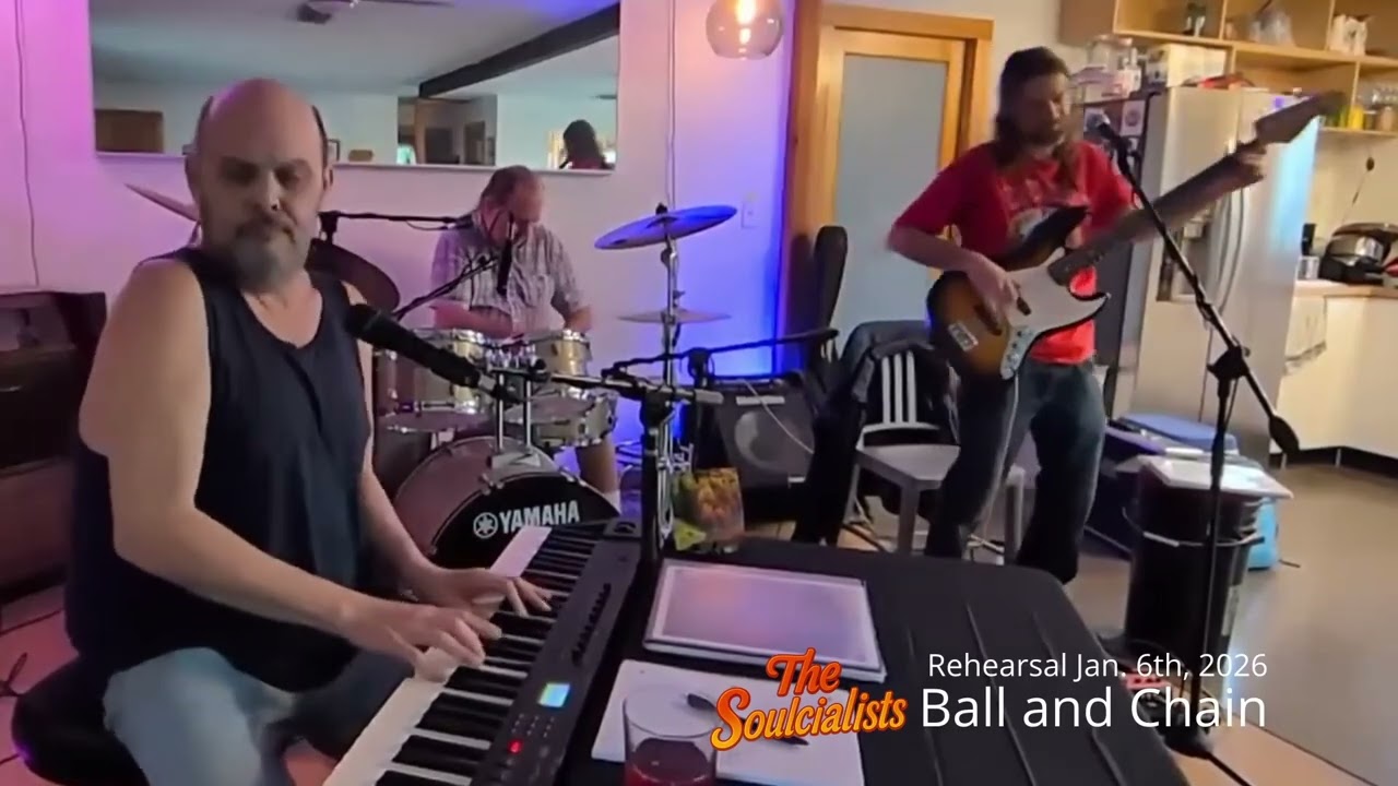Ball and Chain - The Soulcialists #livemusic #musicvideo #pianomusic #funky #newmusic #funkyjazz