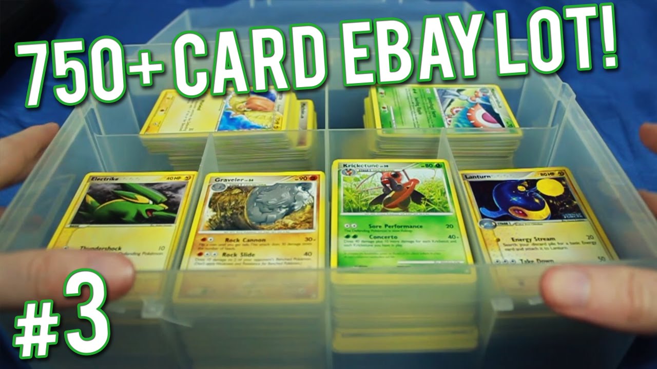 Pokemon Cards - 750+ Card eBay Lot | PART 3 of 6