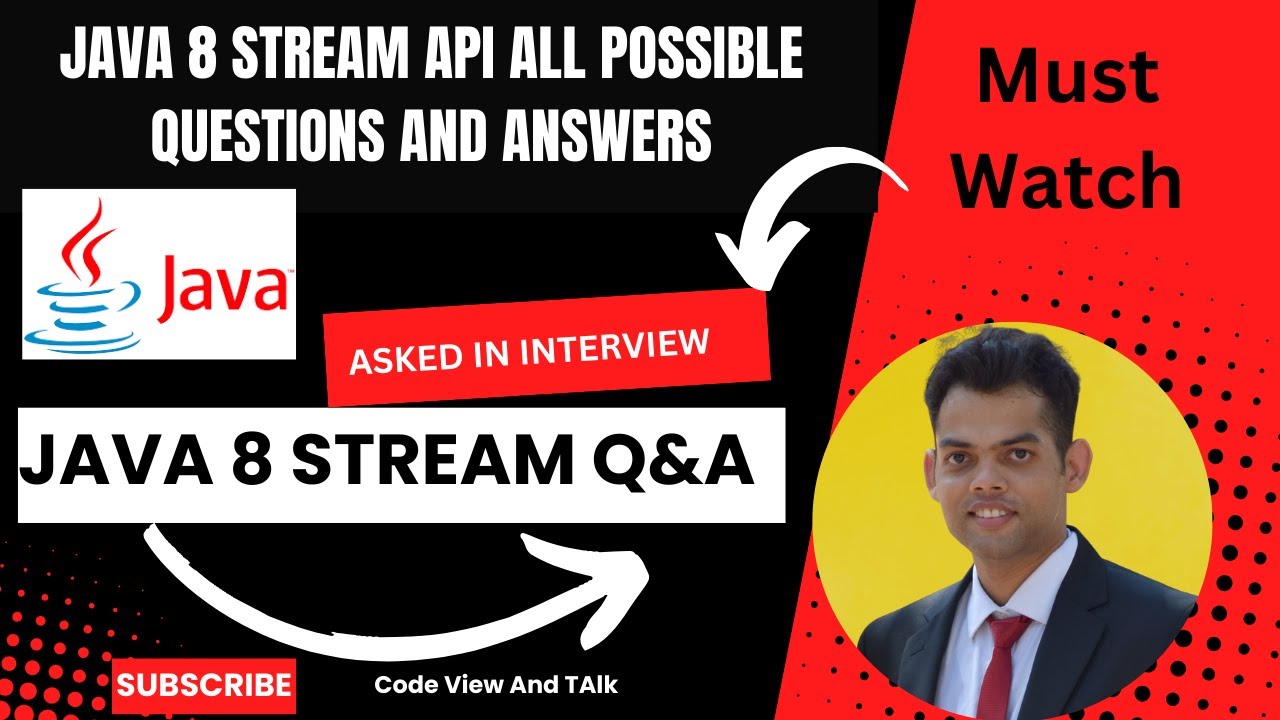 All Possible java 8 Stream API questions asked in interview | Java 8 features