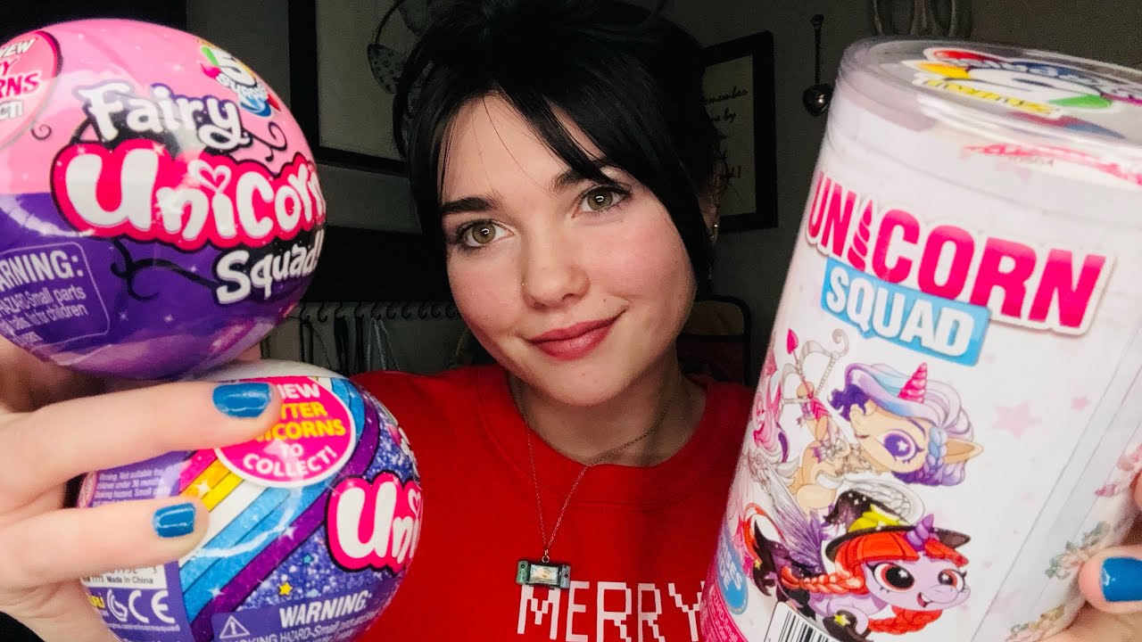 Unicorn Squad Surprise Unboxing 🌈 ASMR