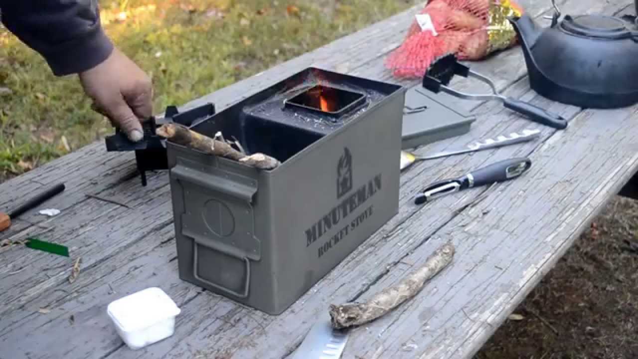 Minuteman Rocket Stove