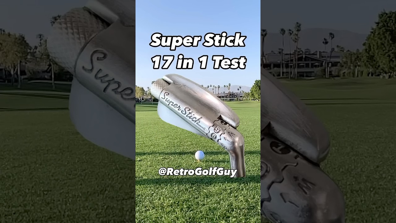 Super Stick 17 in 1 Adjustable Golf Club from 1970s #golfequipment #golf #golfclubs