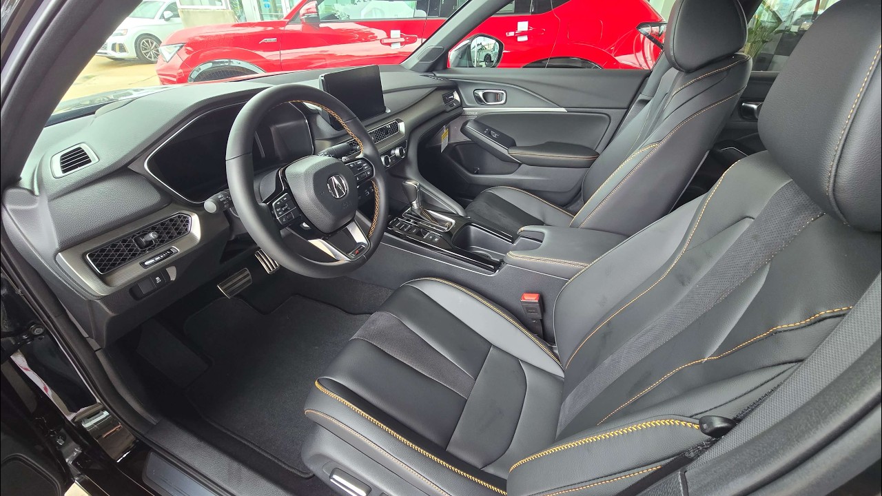 Первый взгляд на обновленную технологию Acura Integra A-Spec 2026 года!