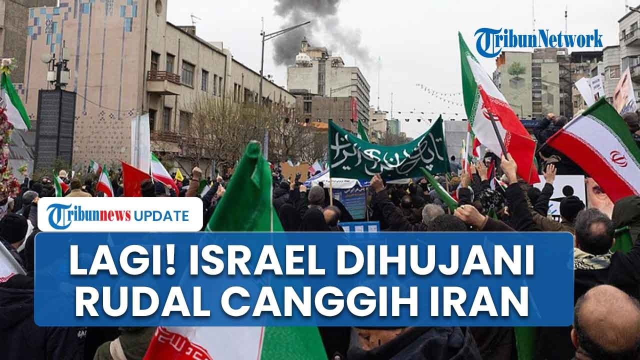 Serangan Baru Iran, Rudal Balistik Ganas Gempur Markas Komandan Amerika Serikat & Wilayah Israel