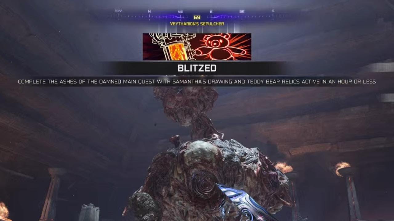 BO7 Zombies | BLITZED dark ops, Solo No Gums