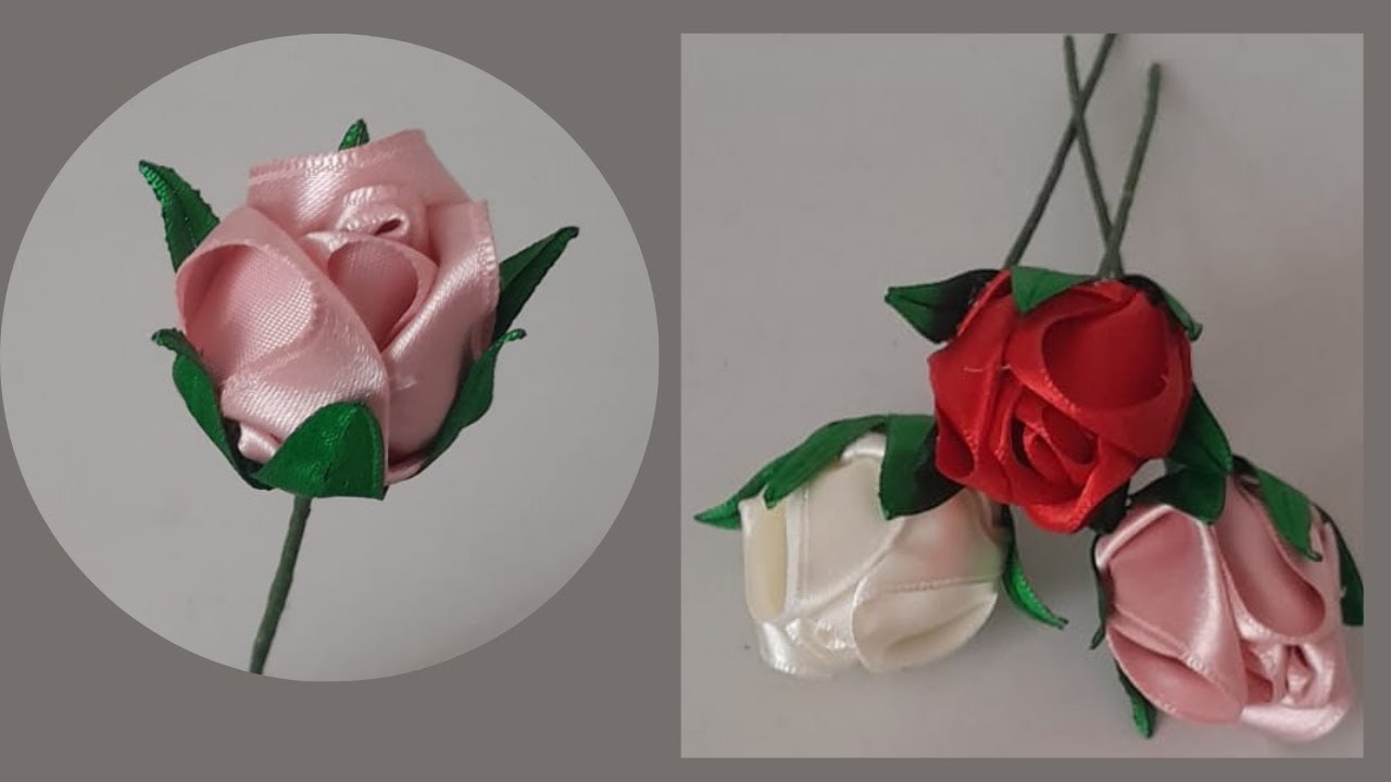 capullo de rosas eternas / tutorial de rosas