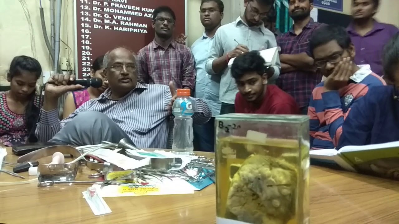 GENERAL SURGERY - Afternoon Viva Specimens by Dr. P. Venkateshwar