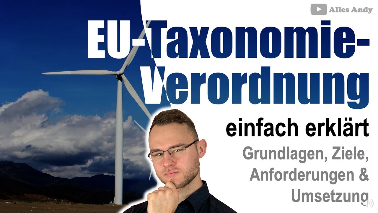 EU-Taxonomie-Verordnung einfach erklärt mit allen Grundlagen