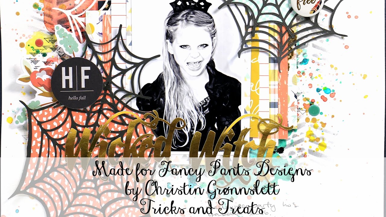 Christin Gr&oslash;nnslett Fancy Pants Designs tricks treats