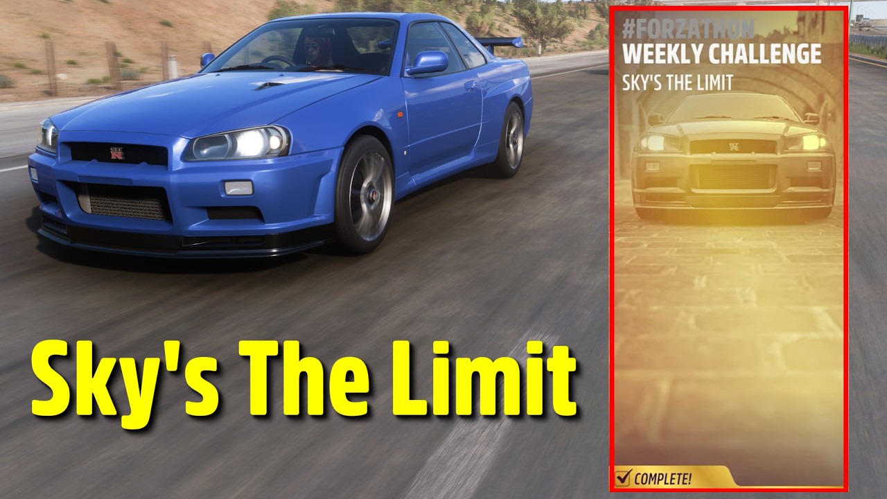 Forza Horizon 5 Sky's The Limit Forzathon Weekly Challenge Guide | Series 57 Week 1 Summer