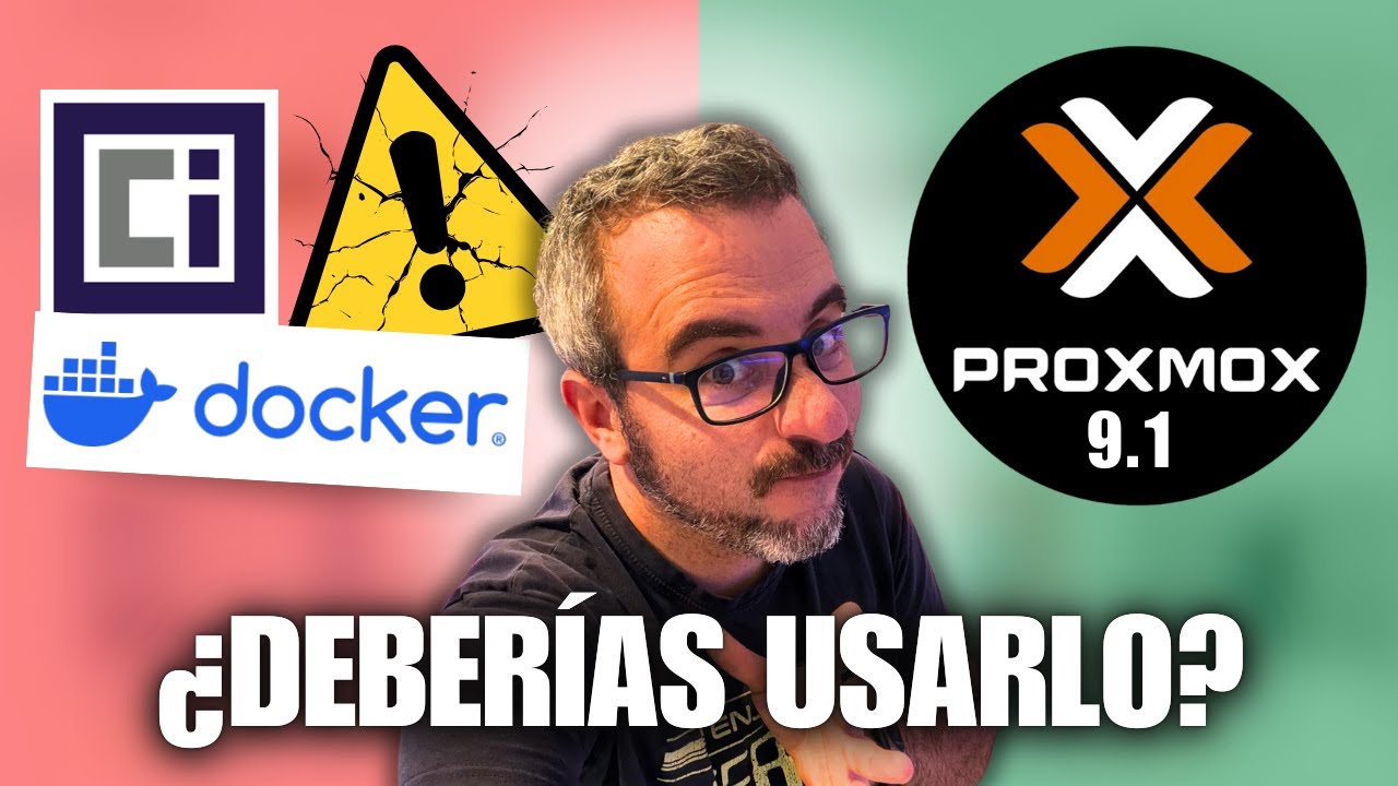 Docker llega a Proxmox 9.1… ¿pero deberías usarlo?
