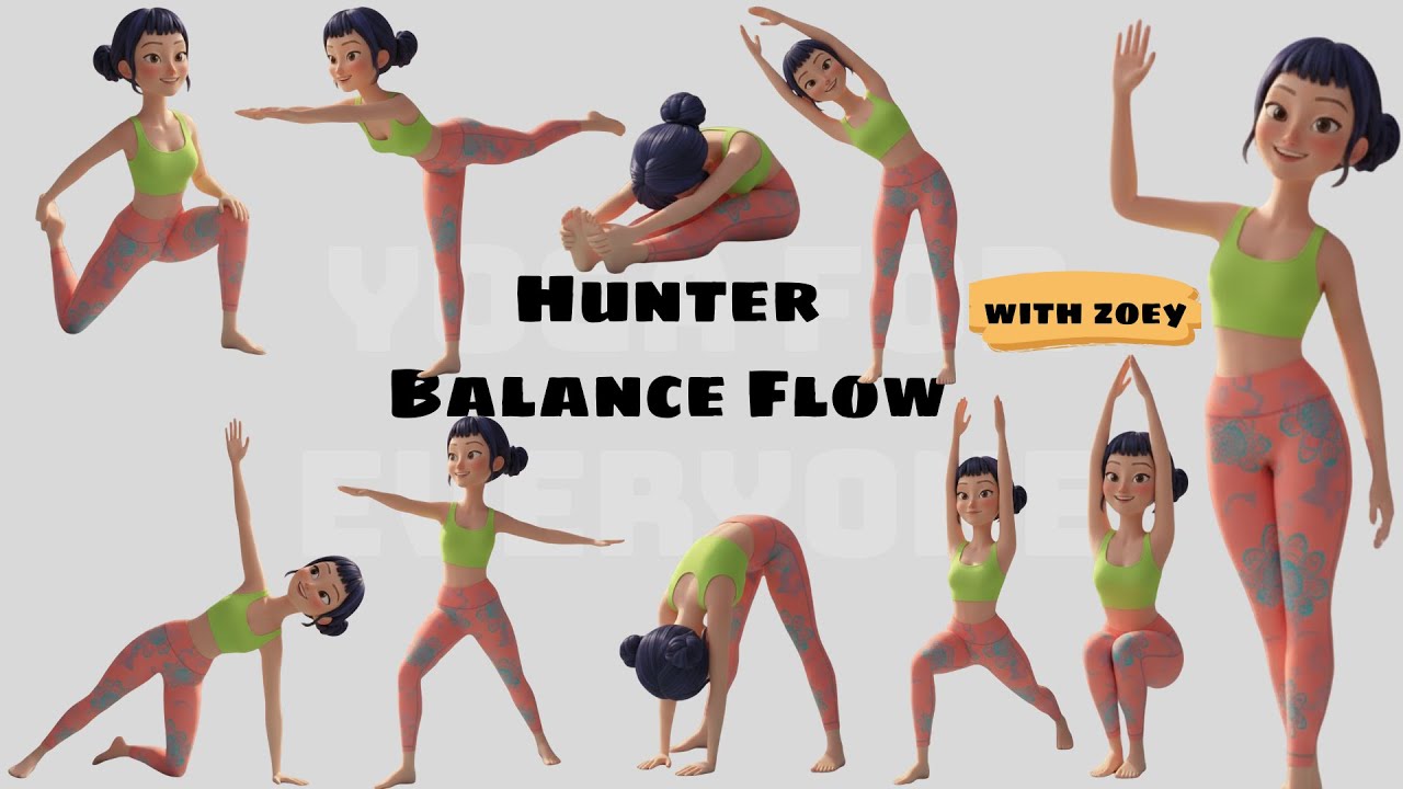 Day 3 | Zoey Hunter Balance Flow | Leg Strength & Focus Training