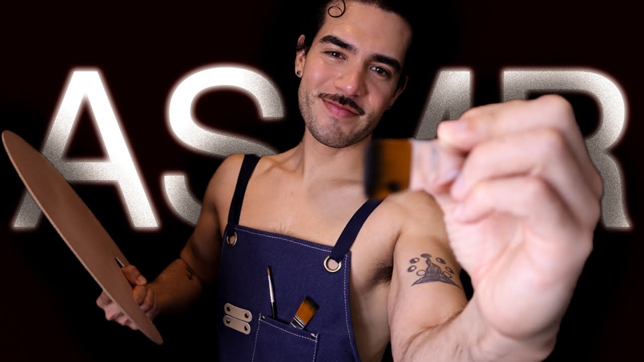 ASMR just the tip... (flirty male art teacher)