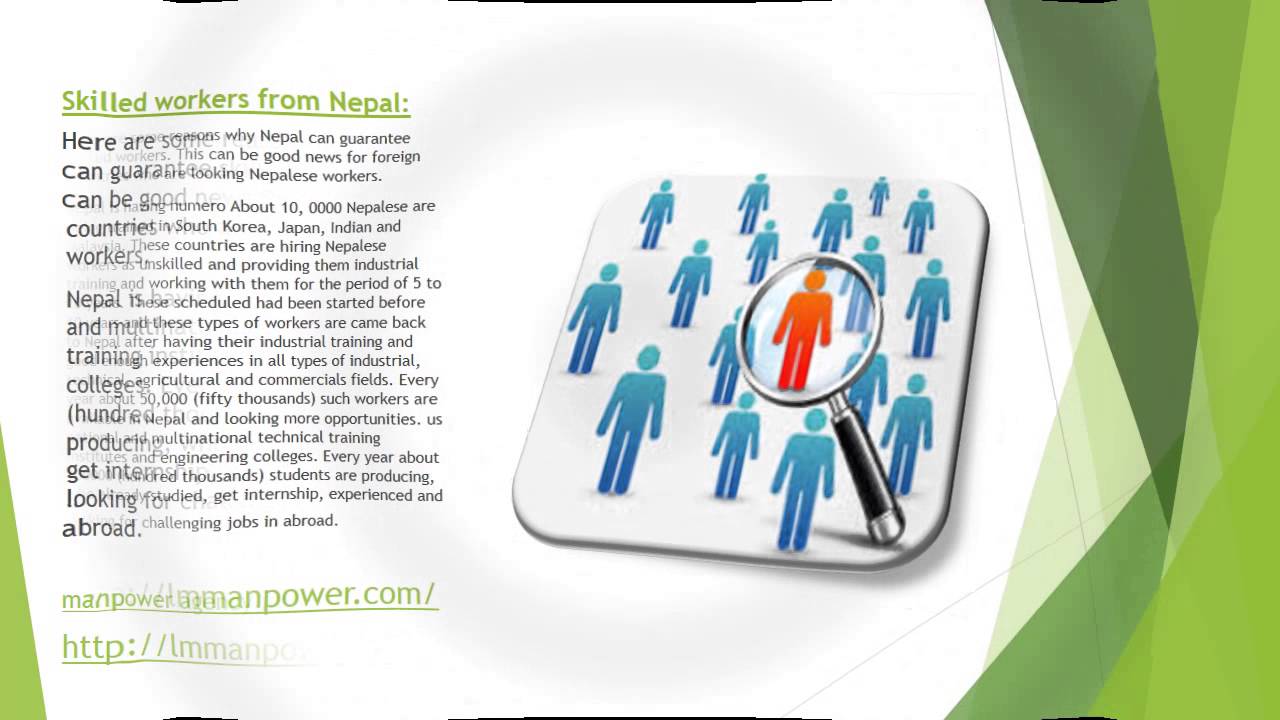 Manpower agency in Nepal | Manpower recruitment agency from Nepal | Landmark Manpower Solution