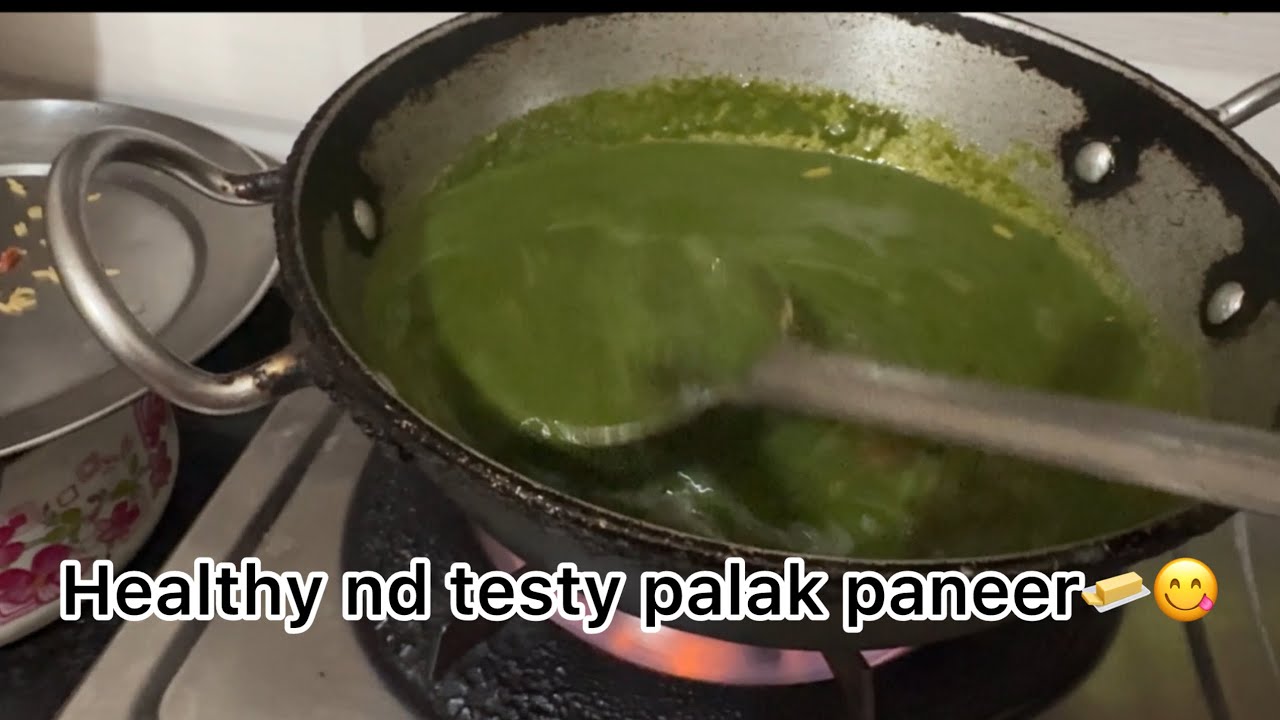 Simple & Tasty Palak Paneer | Dinner Special😋