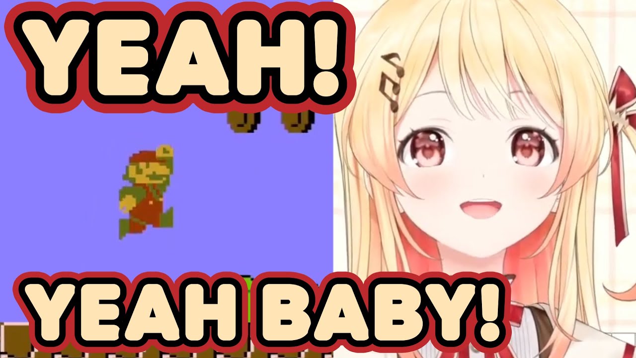 Kanade is 𝙑𝙀𝙍𝙔 Good at Mario