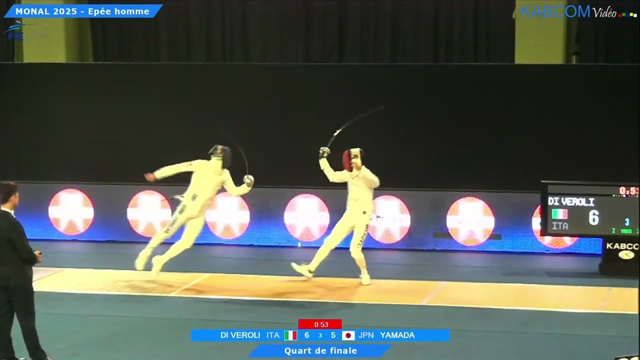 Paris World Cup 2025 SME - L8 - Davide Di Veroli ITA v Yamada Masaru JPN