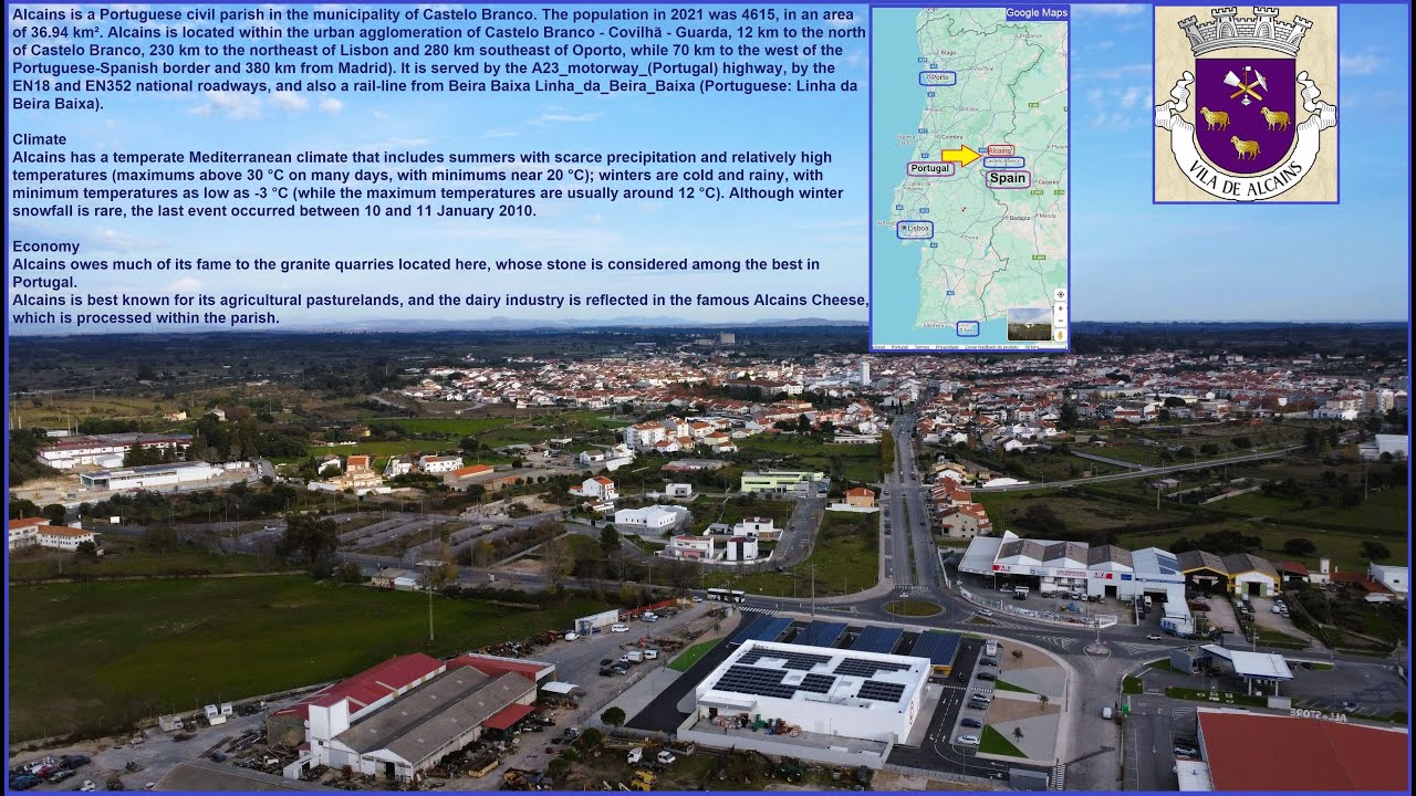 ALCAINS - Castelo Branco - Distrito; Castelo Branco - Município »»» Castelo Branco - 12 Km