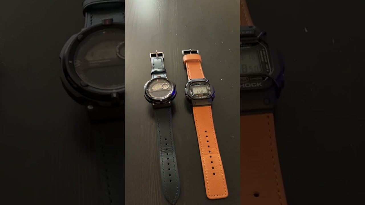 Vario Straps: Casio World Time and G Shock Square