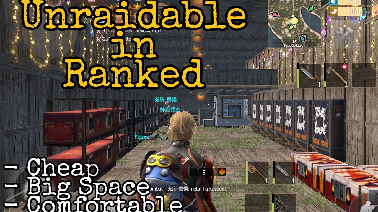 Unraidable Base for Ranked mode | Last Day Rules | Last Island of Survival | 2020 |