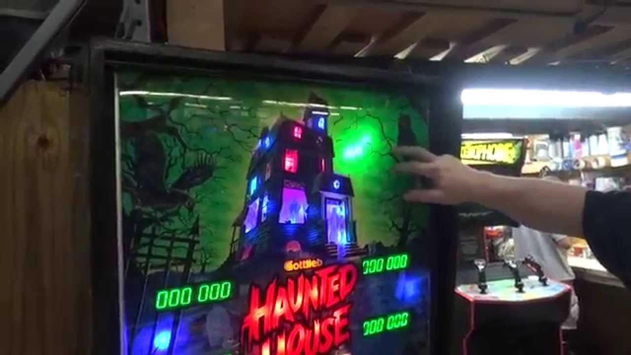 #754 Gottlieb HAUNTED HOUSE Pinball Machine Restoration! NEW Glass/Plastics/LED's- TNT Amusements