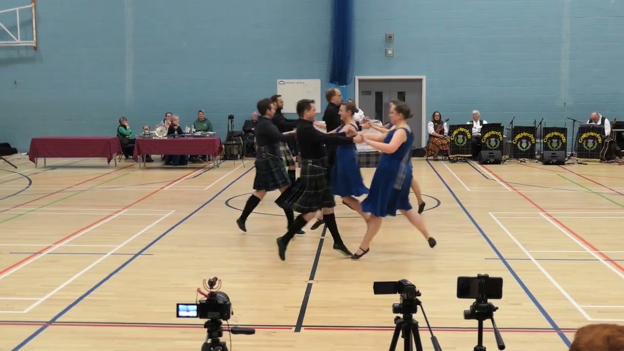Newcastle Festival 2024 - Edinburgh Scottish Dancers  (Blue) - Mixed Open - Loch Leven Castle (R)