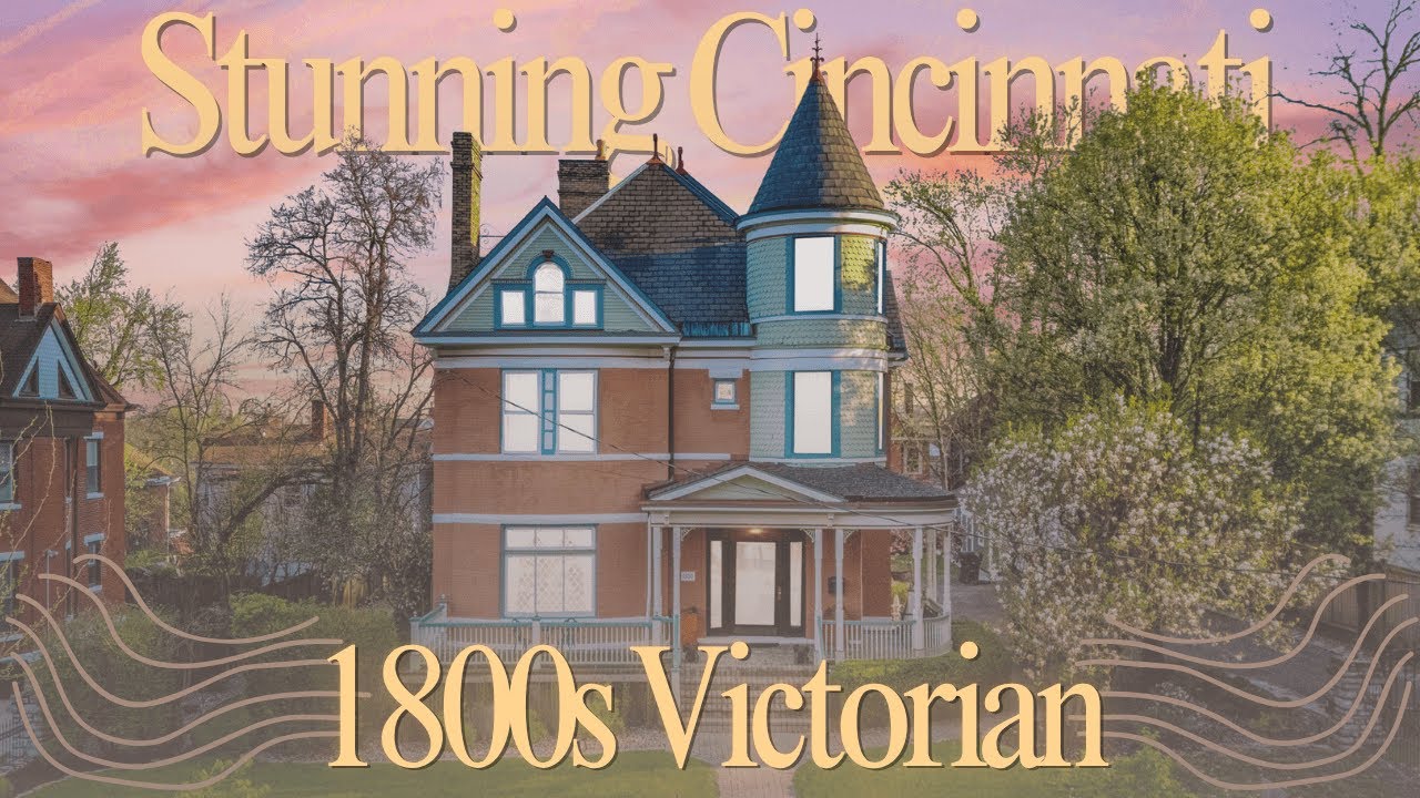 Step Back in Time: Cincinnati’s Best-Preserved 1800s Victorian Home