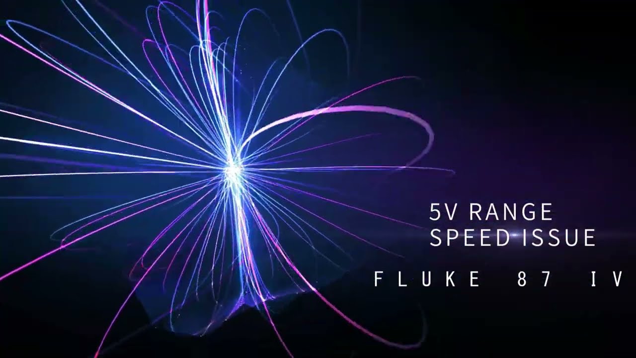 Fluke 89 IV 5V-range settling speed issue
