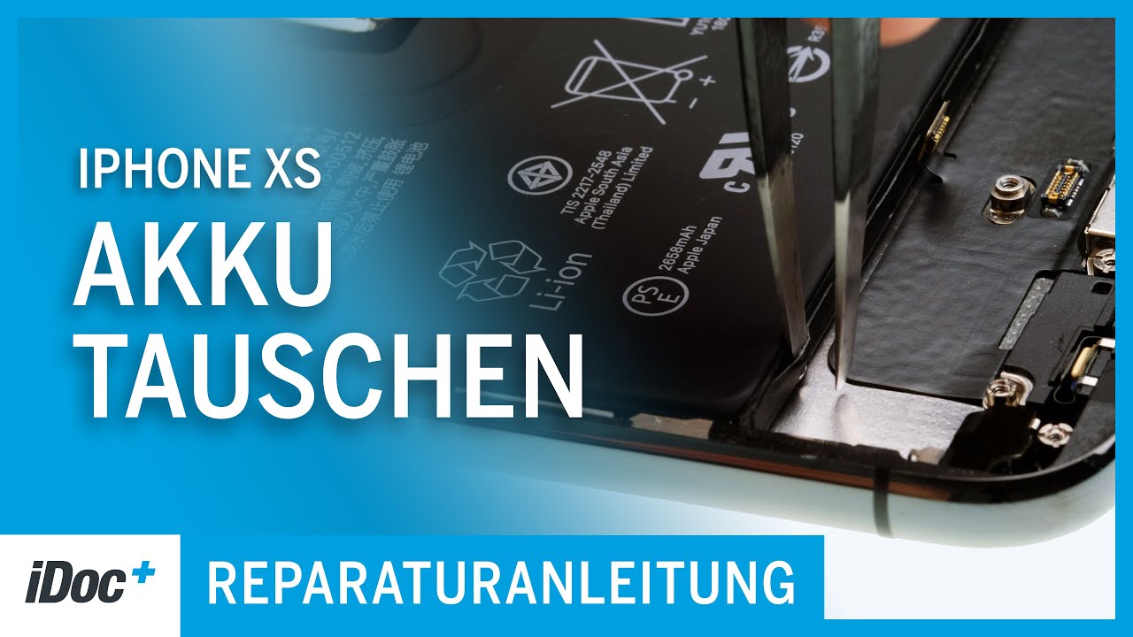iPhone Xs – Akku tauschen [Reparaturanleitung]