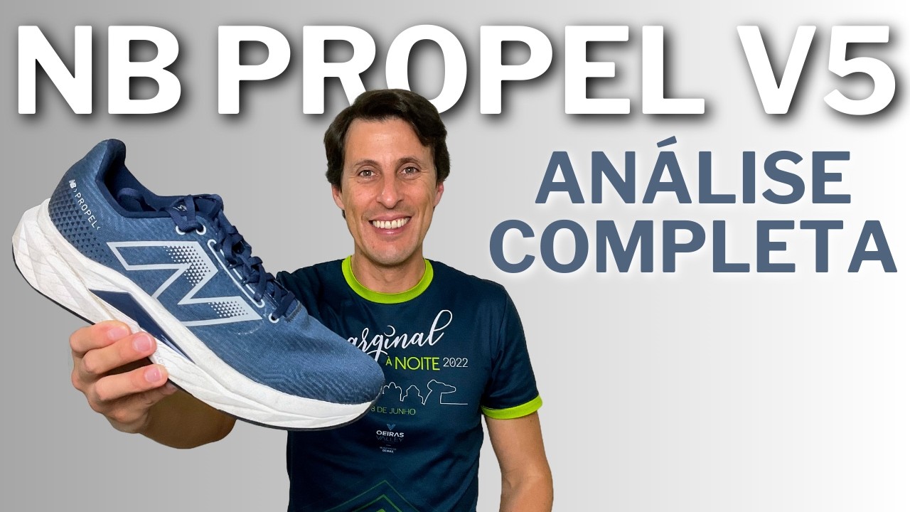 Análise Completa New Balance Propel v5 | Macios e muito confortáveis