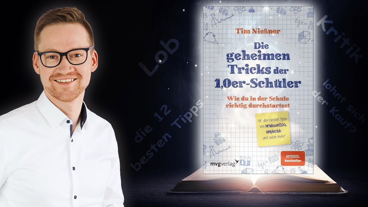 📚 Die geheimen Tricks der 1,0er-Sch&uuml;ler (Tim Nie&szlig;ner) || Tipps und Rezension