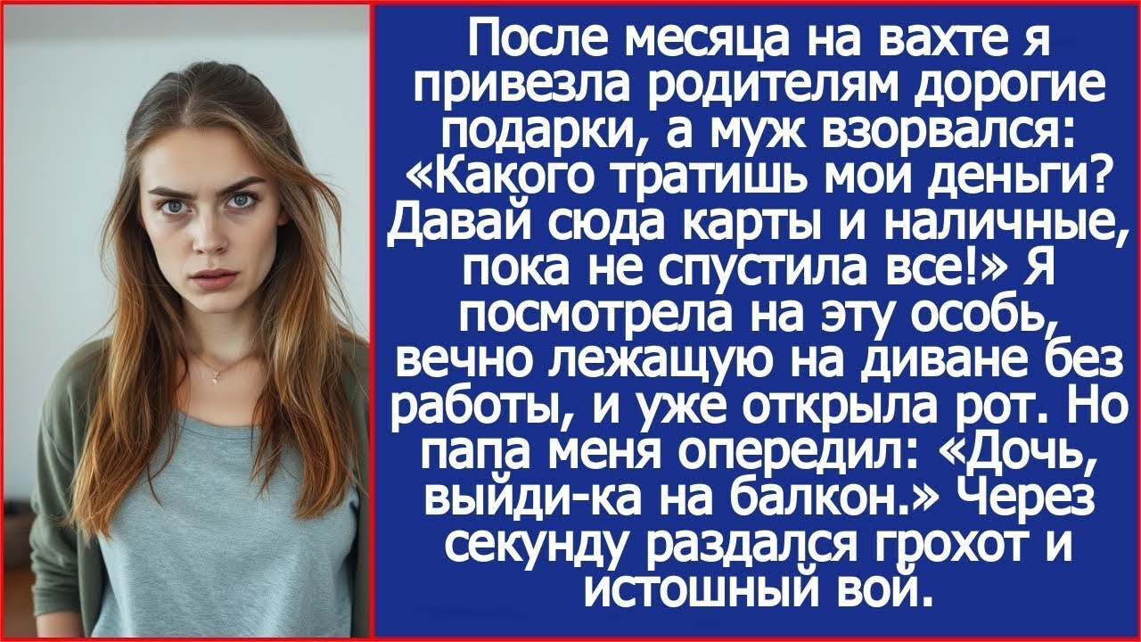 Я привезла родителям дорогие подарки, а безработный муж взорвался: «Какого тратишь мои деньги?