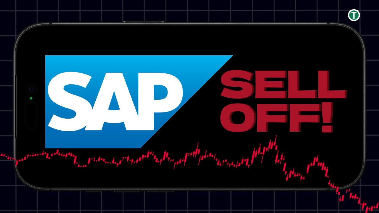SAP Aktie - Rasanter Abverkauf! - Wie geht es weiter? - Elliott Wellen Analyse - Technische Analyse