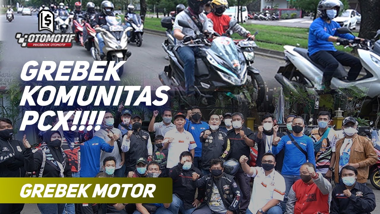 KEREN-KEREN PCX NYA! Grebek Komunitas Honda PCX Club Indonesia Chapter Bekasi!