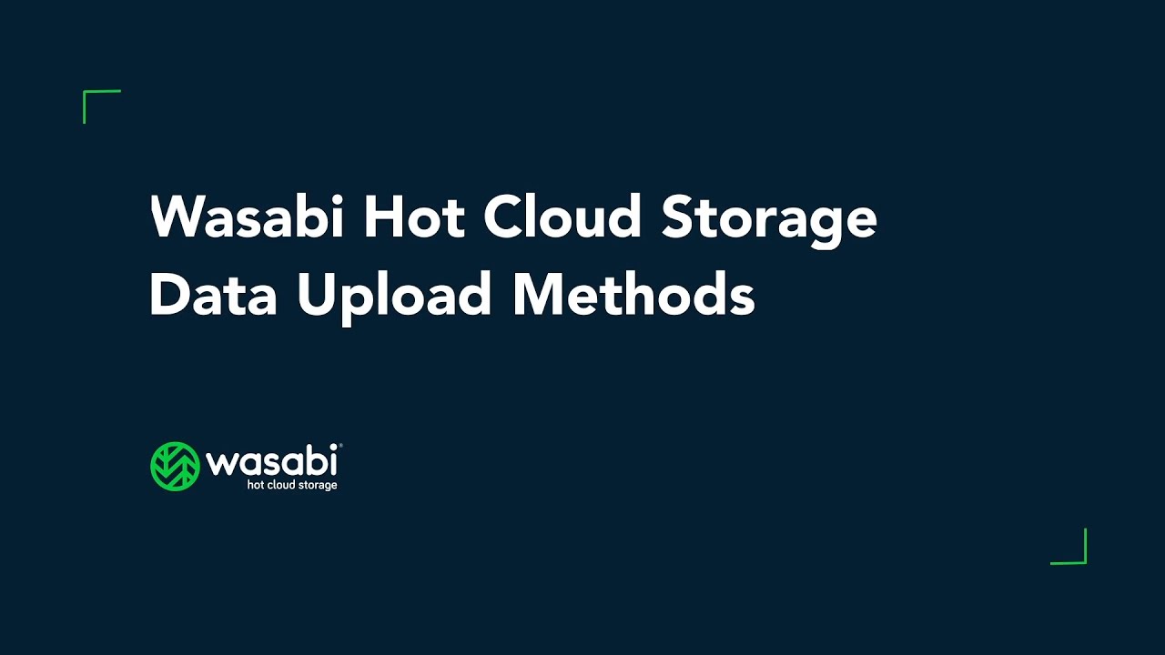 Data Upload Methods