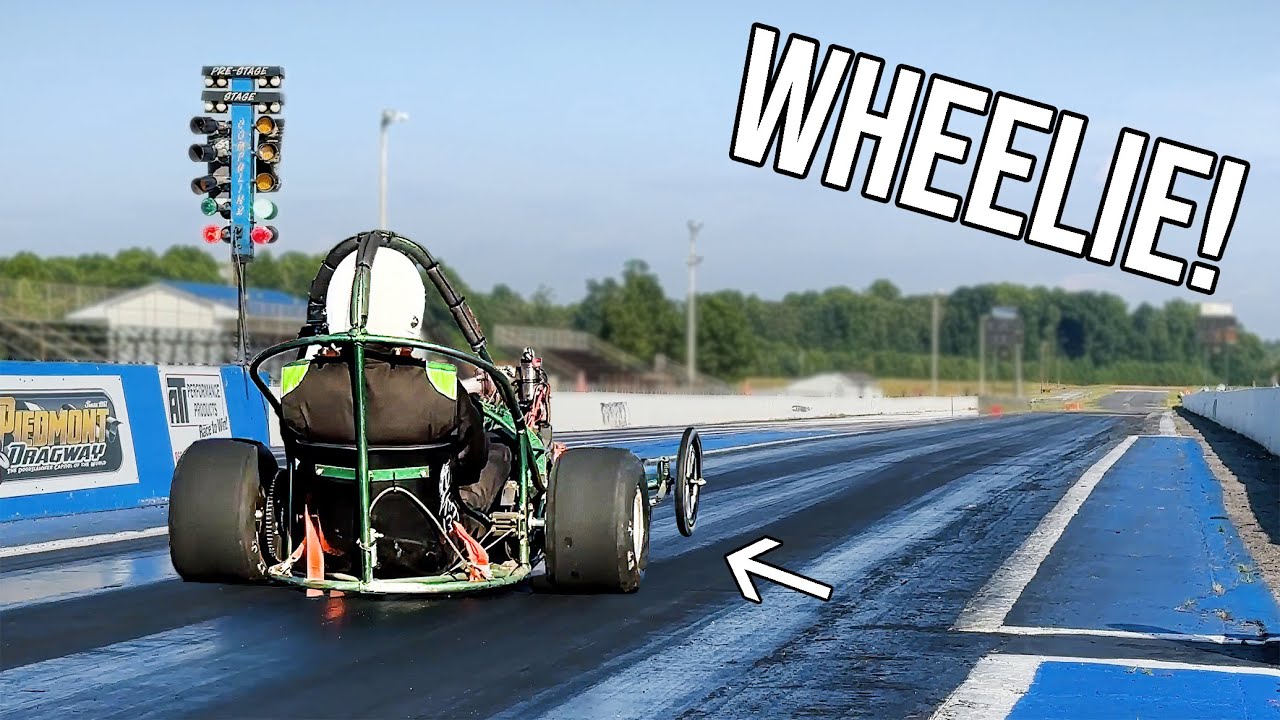 Turbo 670cc Dragster ВЕРНУЛСЯ и показал самый быстрый результат!