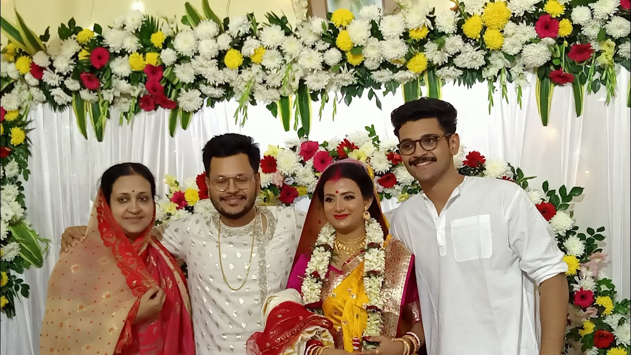 বধূবরণ অনুষ্ঠানে কন্যাযাত্রীদের আগমন সৎসঙ্গ ষোড়শী ভবন দেওঘর 10/12/2022