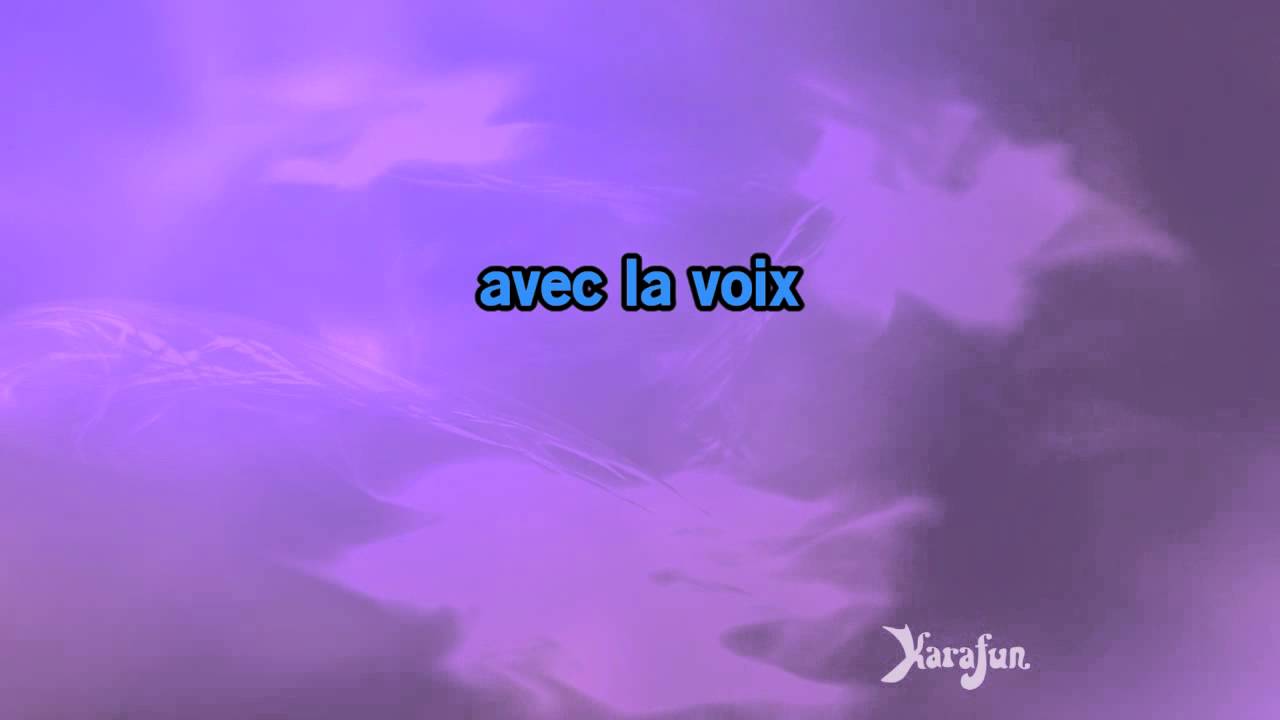 Karaoké Le téléphone pleure - Claude François *