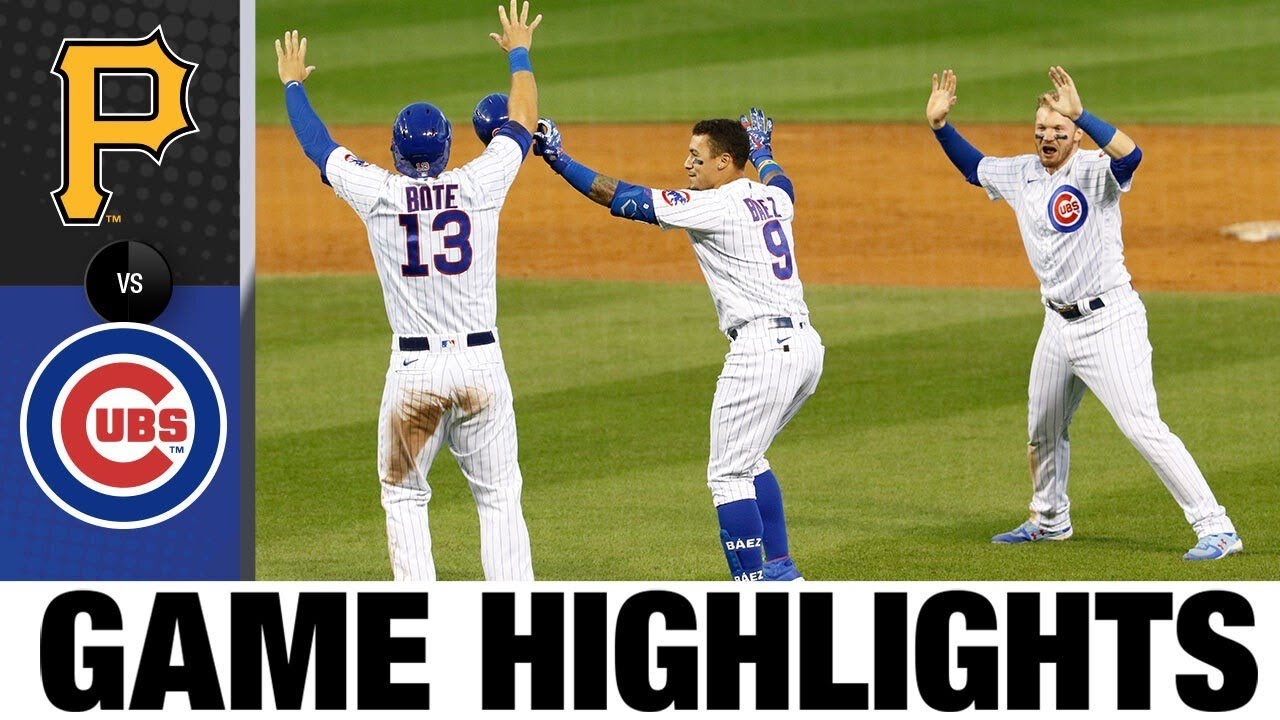 Javier Báez, Kyle Schwarber lead Cubs to walk-off win | Pirates-Cubs Game Highlights 8/2/20