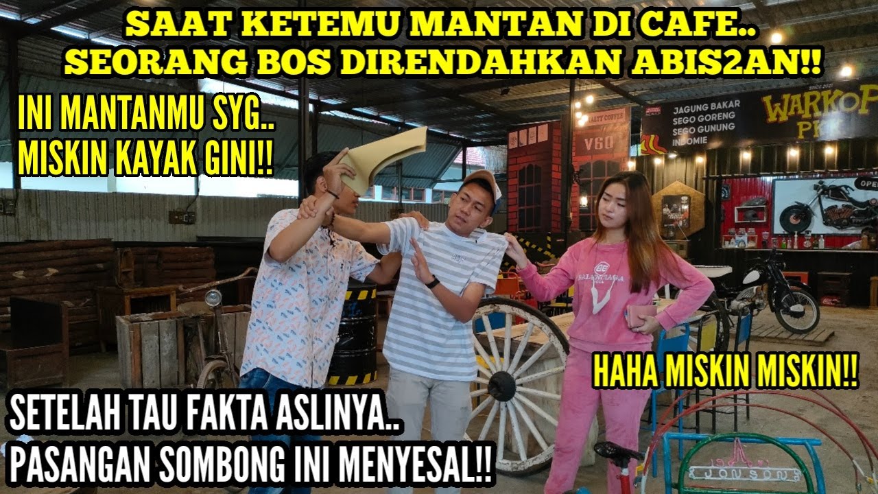 SEORANG BOS DIRENDAHKAN SAAT KETEMU MANTANNYA DICAFE!!KARENA DULUNYA HANYA BURUH TANI!!Tapi lihat..