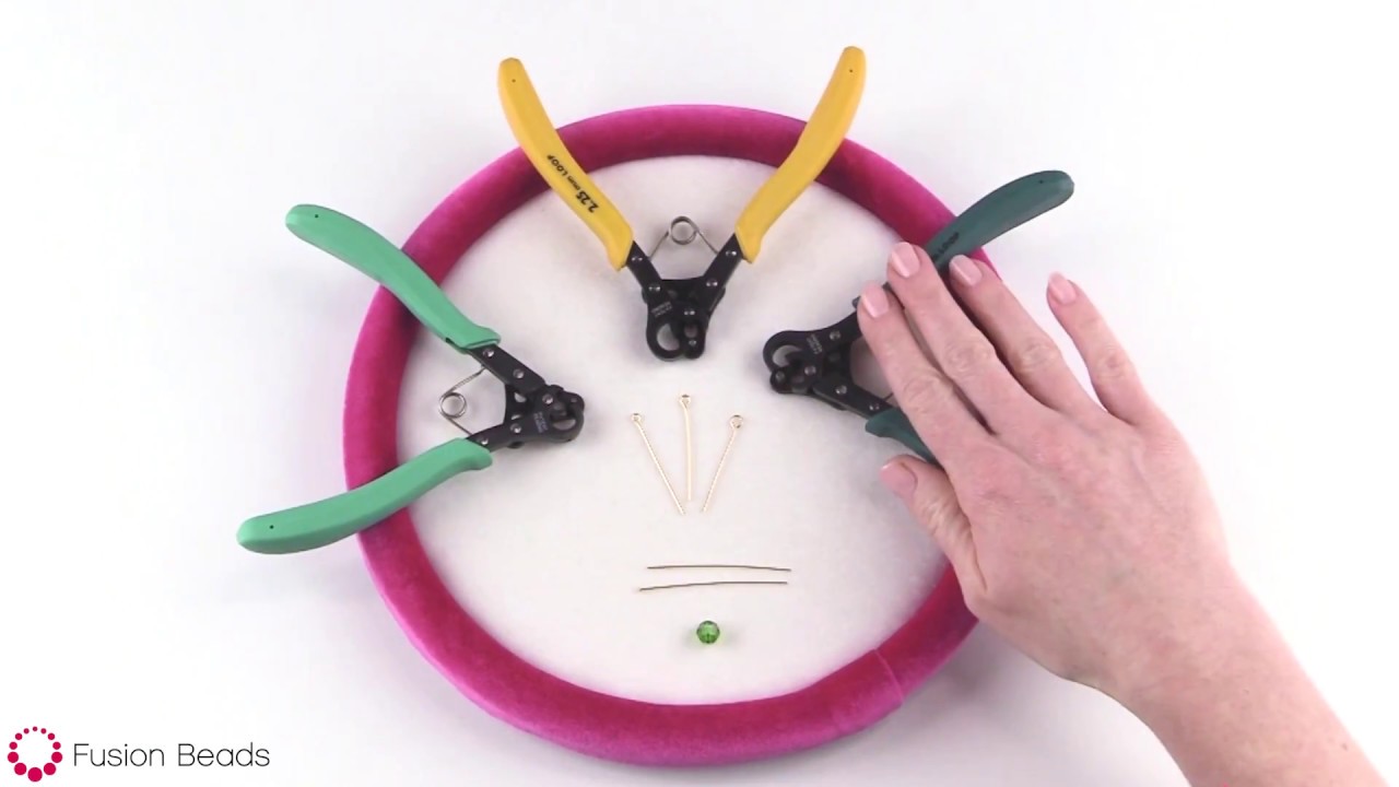 Compare and Watch How to Use the 1-Step Looper Pliers in all 3 sizes | Fusion Beads