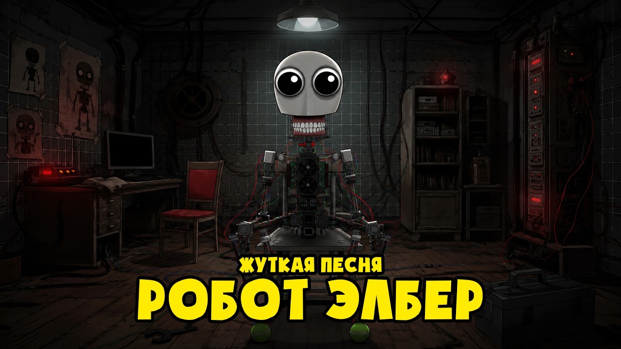 РОБОТ ЭЛБЕР - Аниматор (ПЕСНЯ КЛИП Robot E.L.B.E.R.R)