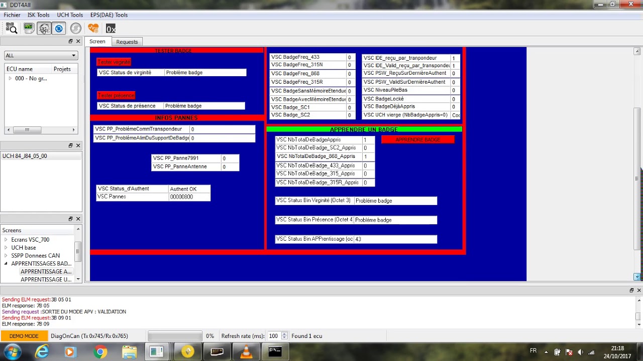 ddt4all key learning & Zedbull + EFfI Virginize