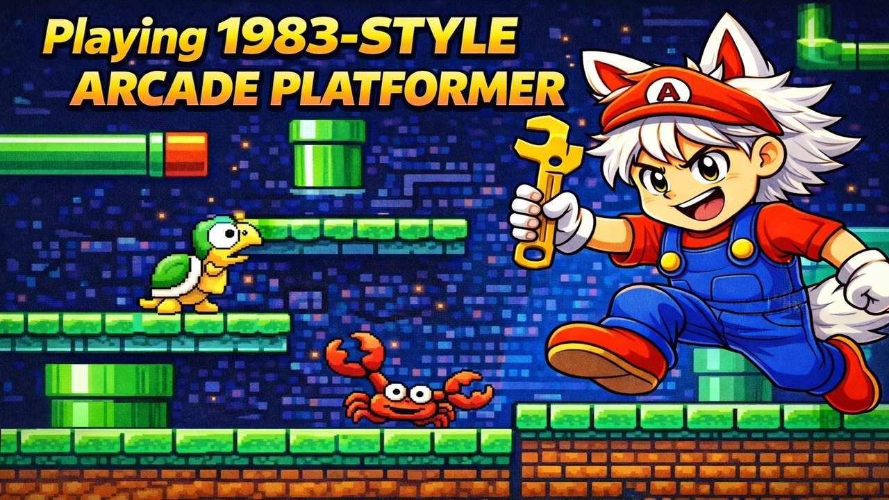 Mario bros before they became super NES 1986