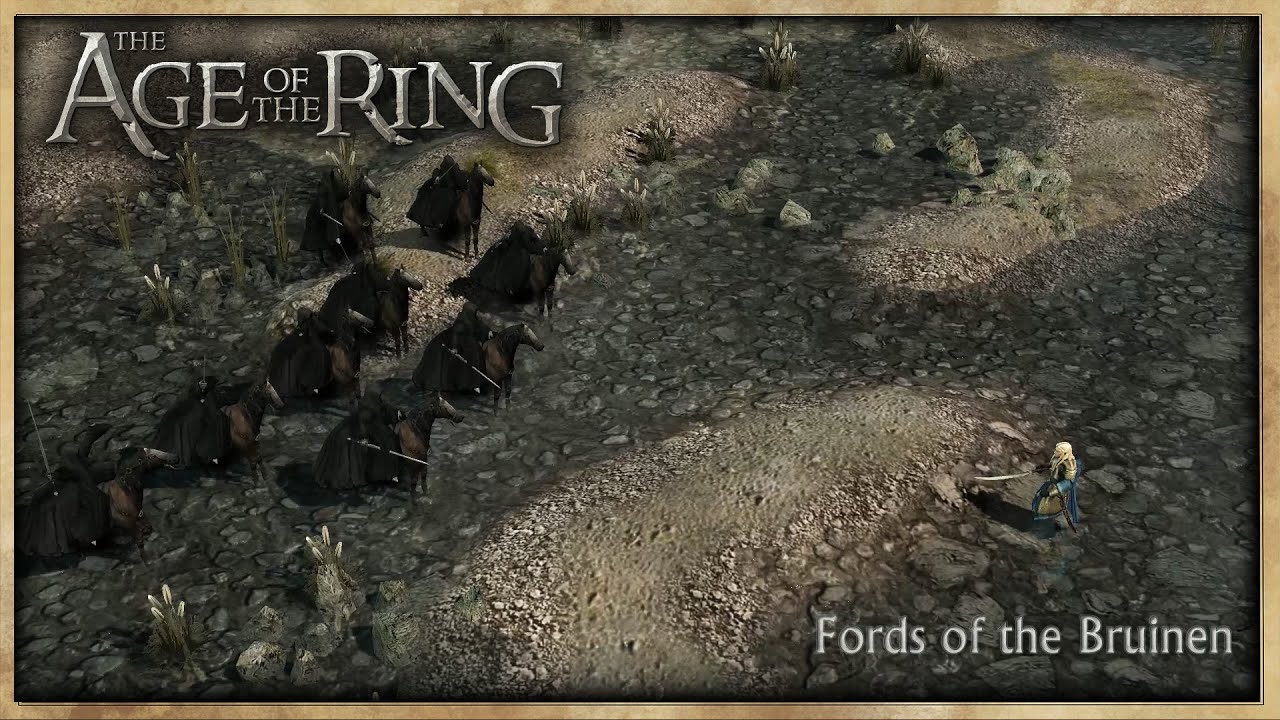 Glorfindel vs the Nazgul, the fords of the Bruinen