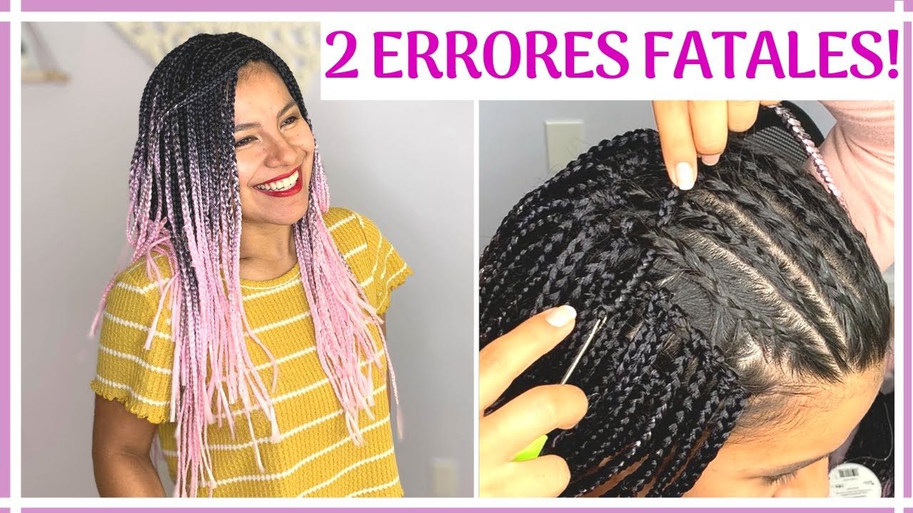 TRENZAS AFRICANAS CROCHET - Tuve Que REPETIRLAS!! - PARTE 2