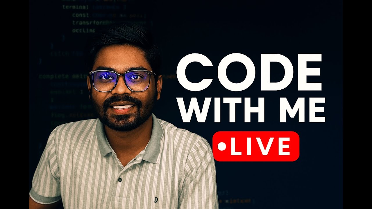 💻 Code With Me | Live Coding Session (Chill + Productive) 19 Sept