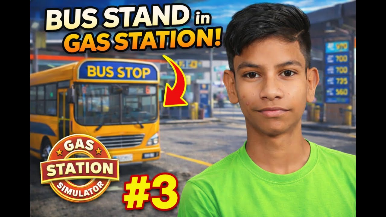 Adding a BUS STOP to My Gas Station 🚍 | Gas Station Simulator