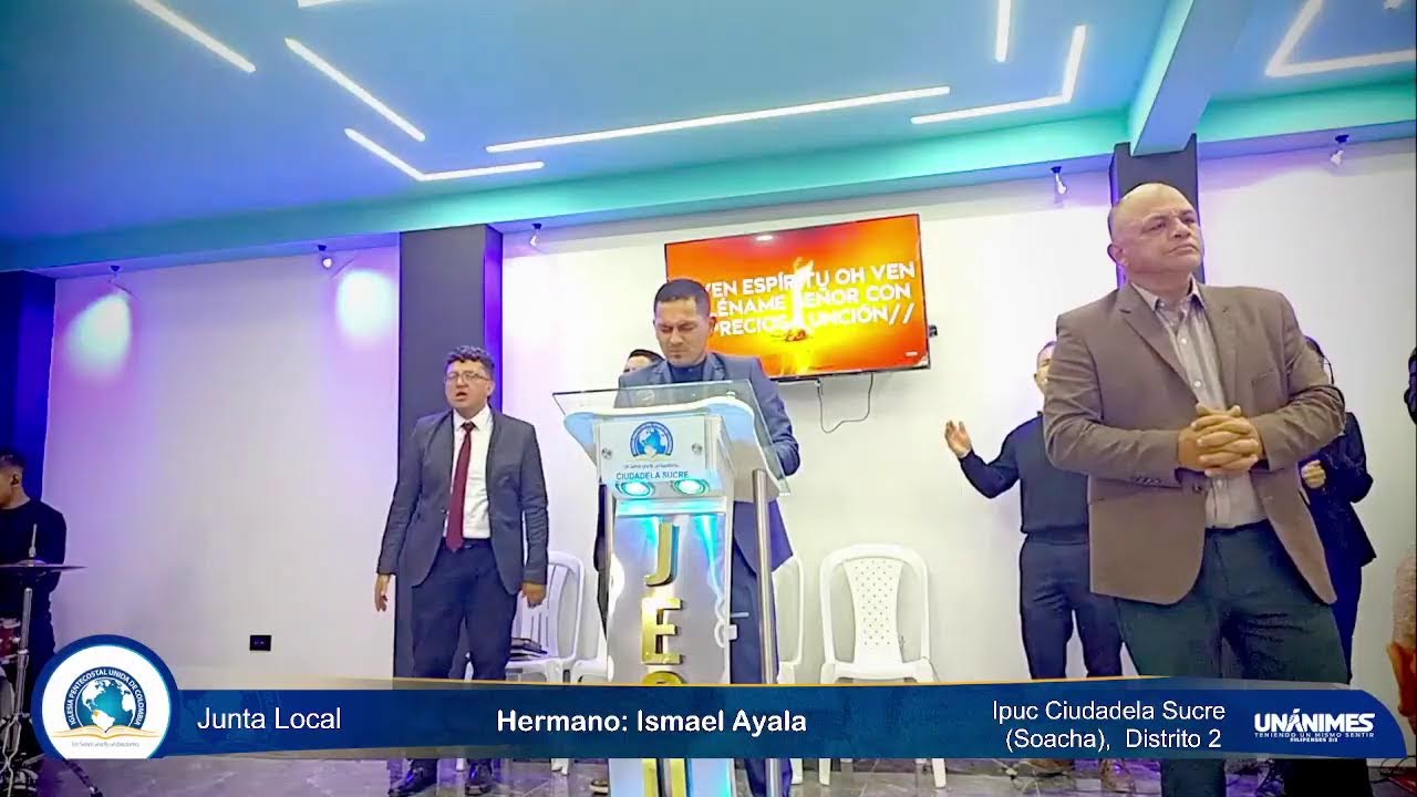 Bienvenidos: culto dirigido por junta local